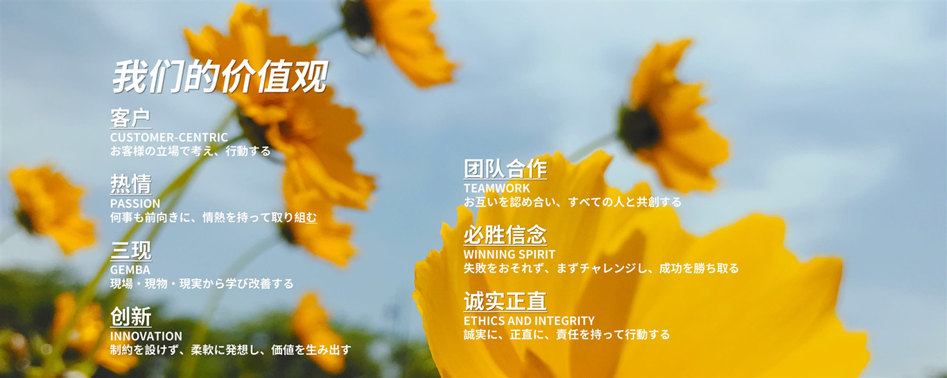 我們的價(jià)值觀(guān)